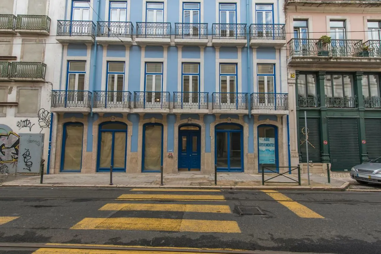 High Ceiling Duplex Apartment At Cais Do Sodre Lisboa